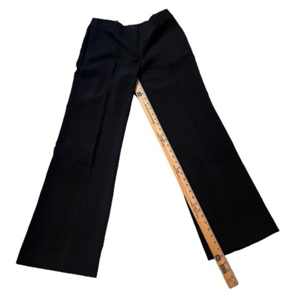 Giorgio Armani Black Silk Pants Size 42 / US 6/8 - Picture 6 of 10